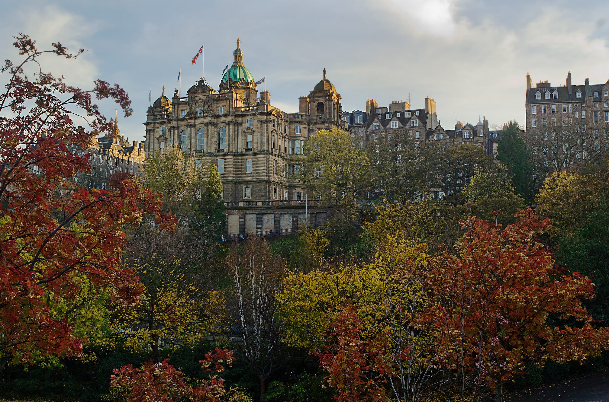 Осень в Эдинбурге
