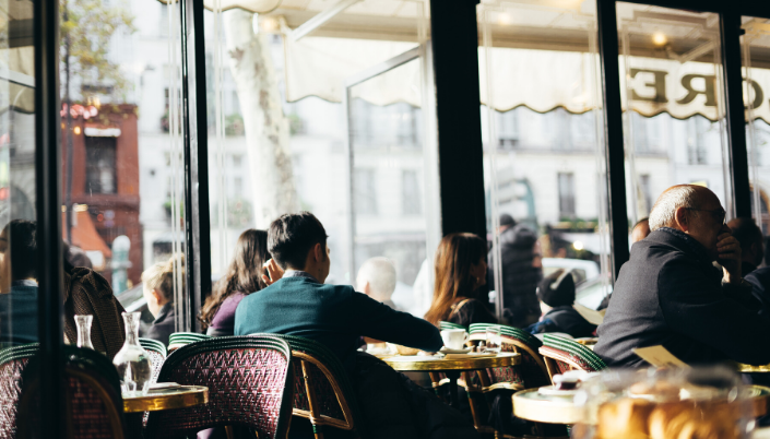 Famous cafes in Paris